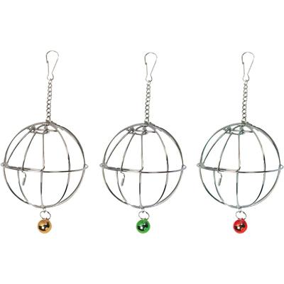 Voerbal Lem Chroom - dia 9 cm 9 x 9 x 9 cm Flamingo Multicolor