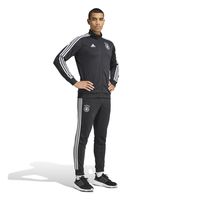 adidas Duitsland DNA Trainingspak Full-Zip 2024-2026 Zwart Wit - thumbnail