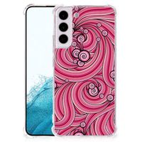 Samsung Galaxy S22 Plus Back Cover Swirl Pink