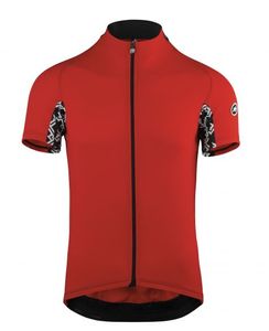 Assos Mille GT korte mouw fietsshirt rood heren S