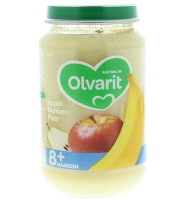 Olvarit Olvarit Appel Banaan Peer 8m57 (200g) Olvarit Olvarit Appel Banaan Peer 8m57 (200g)