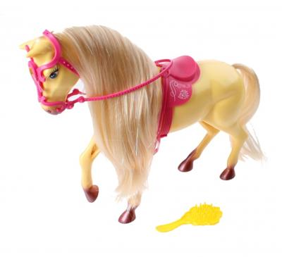 Jonotoys paard met accessoires blond Jonotoys paard met accessoires blond