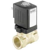 Bürkert 221605 2/2-weg magneetventiel voor vloeistoffen 230 V/50 Hz aansluiting G 1/2 kv-waarde 60 l/min werkdruk