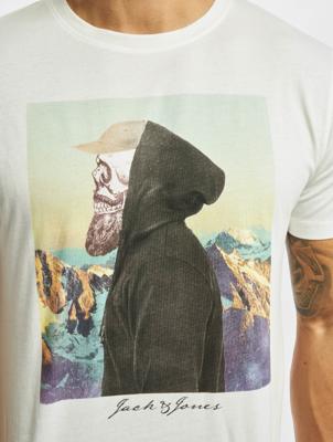 Jack & Jones / t-shirt jorSkulling in wit
