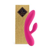 Feelztoys - Lea Vibrator met Glitters USB-oplaadbaar Roze - thumbnail