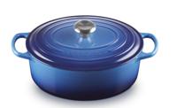 Le Creuset Braadpan Signature - Ovaal - Azure - ø 31 cm / 6.3 liter - thumbnail