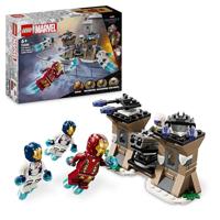 LEGO Marvel Iron Man & Iron Legion vs. Hydra soldaat Bouwbaar Avengers Speelgoed voor Kinderen en Fans van Superhelden, Rollenspel Cadeau voor Jongens en Meisjes vanaf 6 jaar 76288
