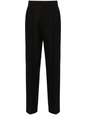 Moschino pantalon de costume à coupe droite - Noir