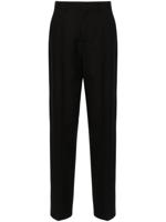 Moschino pantalon de costume à coupe droite - Noir