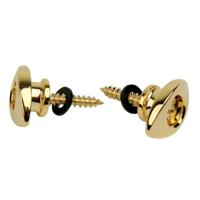 D'Addario EEP302 Elliptical End Pins strap buttons goud - thumbnail