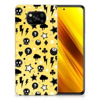 Silicone Back Case Xiaomi Poco X3 | Poco X3 Pro Punk Geel