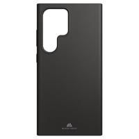 Black Rock Beschermhoes voor Samsung Galaxy S24 Ultra Urban Case [siliconen hoes] [microvezelvoering hoes] - zwart
