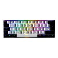 Gaming-toetsenbord Sharkoon Skiller, SGK50, S4, Kailh, rood, wit, Wit