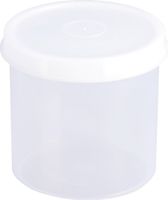 Hunersdorff Pot | 500 ml met schroefdeksel | rond natuur | H100xD104mm | 1 stuk - 915300 915300 - thumbnail