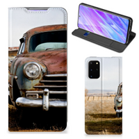 Samsung Galaxy S20 Plus Stand Case Vintage Auto - thumbnail