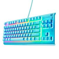 SteelSeries Apex 3 TKL Aqua RGB-gamingtoetsenbord - Compacte TKL-vormfactor - 8-zone RGB-verlichting - Water- en stofbestendig - Fluisterstille gamingschakelaars - US Layout QWERTY