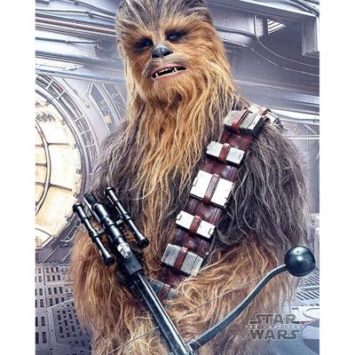 Poster Star Wars the Last Jedi Chewbacca Bowcaster 40x50cm Poster Star Wars the Last Jedi Chewbacca Bowcaster 40x50cm