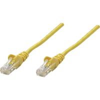 Intellinet 320610 RJ45 Netwerkkabel, patchkabel CAT 5e U/UTP 15.00 m Geel 1 stuk(s) - thumbnail