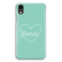 Friends heart pastel: iPhone XR Volledig Geprint Hoesje - thumbnail