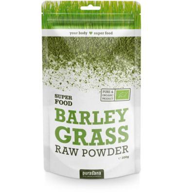 Purasana Purasana Gerstegras Poeder/poudre Herbe D'orge Vegan Bio (200g) Purasana Purasana Gerstegras Poeder/poudre Herbe D'orge Vegan Bio (200g)
