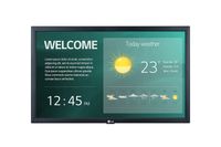 LG 22SM3G-B beeldkrant Digitale signage flatscreen 54,6 cm (21.5") IPS Wifi 250 cd/m² Full HD Zwart Type processor 16/7