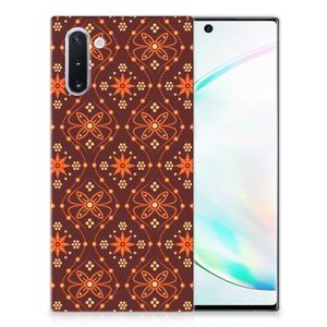 Samsung Galaxy Note 10 TPU bumper Batik Brown