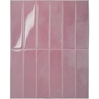 Roze Vinyl Tegelstickers Langwerpig - Luxe en Duurzaam Design