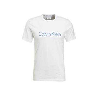 CALVIN KLEIN UNDERWEAR T-shirt met logo wit