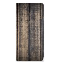 OPPO A58 4G Book Wallet Case Steigerhout - thumbnail