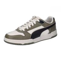 PUMA Rbd Game Laag uniseks-volwassene Sneaker Laag-Top, Alpine Snow PUMA Zwart PUMA Olive, 44.5 EU