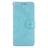 Shop4 - Samsung Galaxy A02s Hoesje - Wallet Case Mandala Patroon Mint Groen
