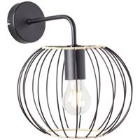 Brilliant Silemia 99394/76 Wandlamp E27 Zwart (mat) - thumbnail