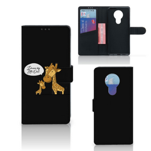 Nokia 5.3 Leuk Hoesje Giraffe