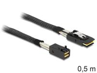 Delock 83388 Kabel Mini SAS HD SFF-8643 > Mini SAS SFF-8087 0,5 m - thumbnail