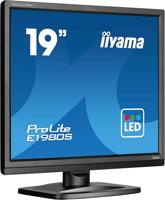 iiyama Prolite E1980S-B1 LED-monitor, 48 cm, 19 inch, SXGA HDMI DP, zwart