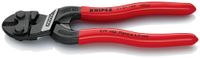 Knipex Boutensnijtang | lengte 160 mm kunststof mantel | recht 3 mm zonder uitsparing | zacht 5,3 mm MIDDEL 4,4 mm hard 3,2 mm | 1 stuk - 71 01 160 71