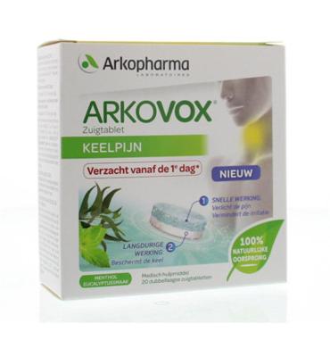Arkopharma Arkovox Menthol Eucaluptus Keelpastille (20tb)