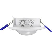Renkforce RF-4216078 PIR-bewegingsmelder Inbouw (in muur of meubel), Oppervlakmontage 360 ° Relais Wit IP20