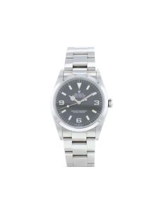 Rolex montre Explorer 36 mm pre-owned (2002) - Noir