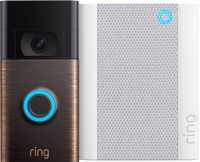 Ring Video Doorbell Gen. 2 Lichtbrons + Chime - thumbnail