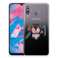 Samsung Galaxy M30 Telefoonhoesje met Naam Boho Summer