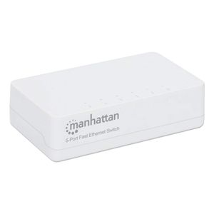 Manhattan 560672 netwerk-switch Unmanaged Fast Ethernet (10/100) Wit