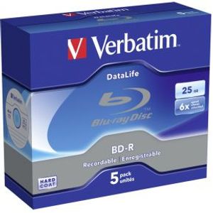 Verbatim BD-R Blu-Ray 25GB 6x 5st. Jewelcase