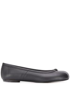 Maison Margiela ballerines Tabi en cuir - Noir