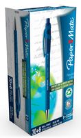 Paper Mate balpen Flexgrip Ultra RT blauw, doos 30 + 6 stuks gratis - thumbnail