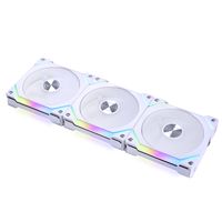 Lian Li UNI FAN SL120V2 Triple Pack case fan RGB leds, 4-pins PWM fan-connector, incl. controller - thumbnail