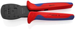 Knipex 97 54 26 kabel krimper Krimptang Zwart, Blauw, Rood