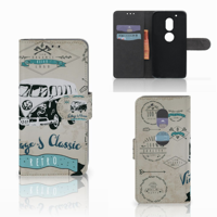 Motorola Moto G4 Play Telefoonhoesje met foto Retro VW Bus