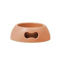 UNITED PETS Pappy - Hondenkom, Eco- Friendly, Made in Italy, Hondenbak voor Voer en Water, Oranje, 1100 ml, M. Voerbak voor Honden