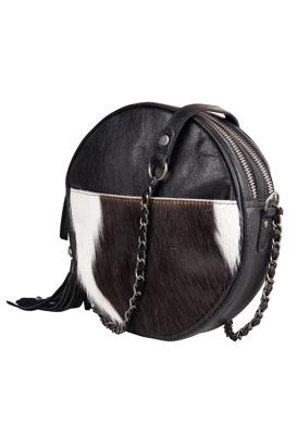 Chabo Bags Circle Bag Cow Black